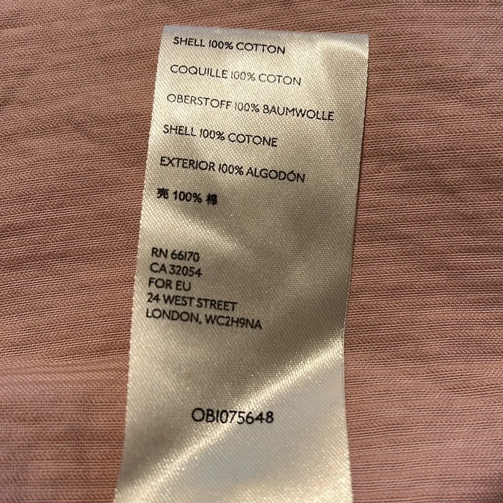 NWT Anthropologie Maeve Pink Tessa Flounced Corduroy Tunic Dress, 0 - Picture 13 of 16